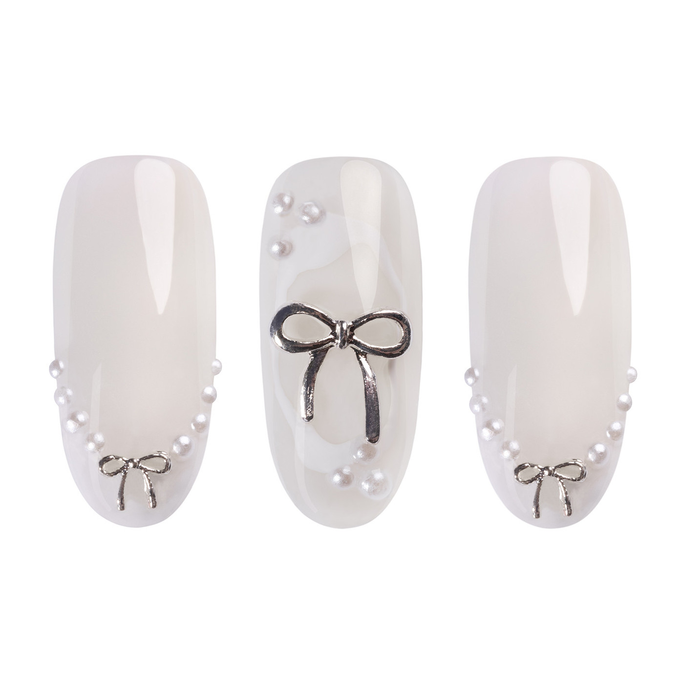Decorazione 3D: Silver Bows